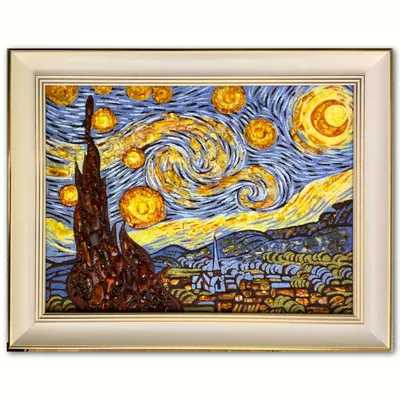 Картина на холсте Винсент ван Гог \"Автопортрет Ван Гога\"