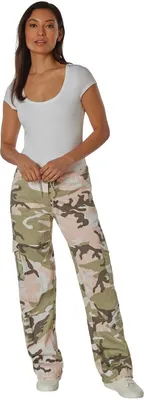 Women's Vintage Military Fatigues Camo Cargo Ladies Army Paratrooper Pants  | eBay