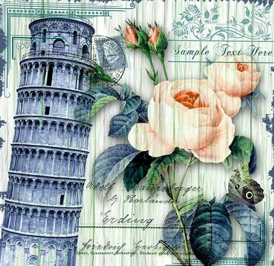 винтажные розы для декупажа Стоковое Изображение - изображение  насчитывающей бумага, марочный: 215808809