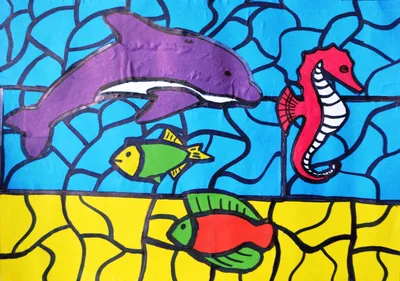 витраж с рыбой-карпом на фоне пузырьков водорослей и воды Иллюстрация  вектора - иллюстрации насчитывающей хищник, аквариум: 216842425