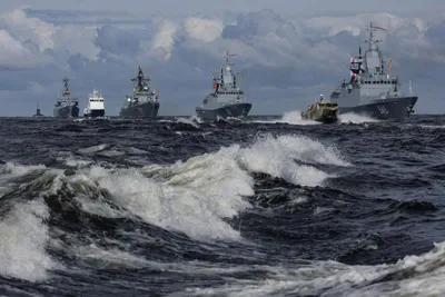 Торжественный парад ко Дню Военно-морского флота РФ 2023