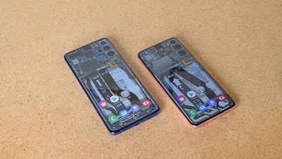 Обои с внутренностями смартфонов серии Samsung Galaxy S20 - Rozetked.me
