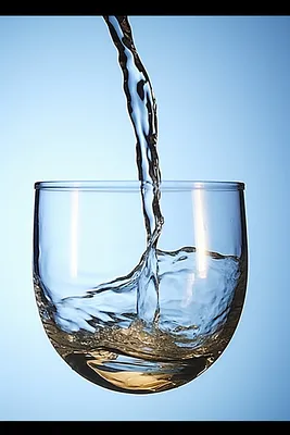 Вода в стакане, очень прозрачная, …» — создано в Шедевруме