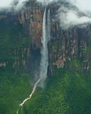 Водопад Анхель сверху (54 фото) - 54 фото