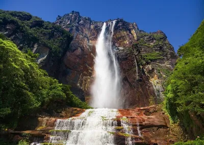 Водопад Анхель, Венесуэла, Южная Америка. Высота, координаты, карта, фото,  видео, как добраться – Туристер.Ру