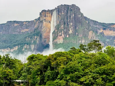 Водопад Анхель: самый высокий и самый впечатляющий водопад в мире» —  создано в Шедевруме