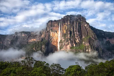Интересное | Водопады, Водопад анхель, Венесуэла