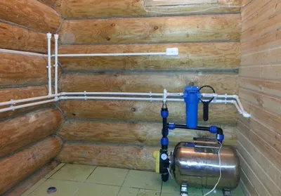 Водопровод в деревянном доме