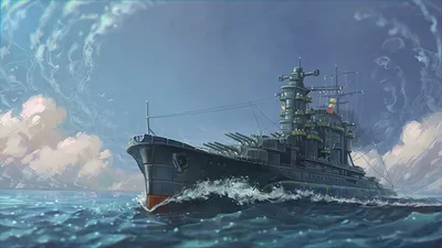 Картинка корабль Рисованные военные