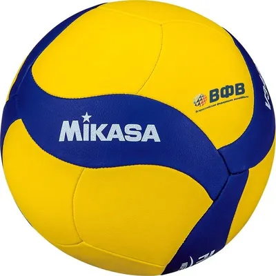 Мяч вол. \"MIKASA V345W\", р.5, вес 195-225г, синт.кожа (ПУ), 18 пан, маш.сш.,