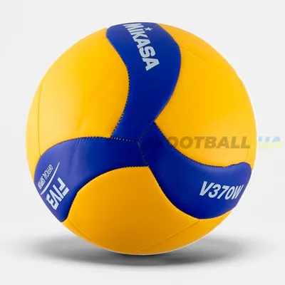 Волейбольный мяч Mikasa MVA380K-OBL арт.MVA380K-OBL (размер № 5, Оранжевый,  Синий) в Москве и Санкт-Петербурге. Доставка по всей России.