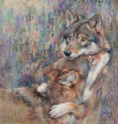 Волк и лиса рисунок к сказке - 84 фото