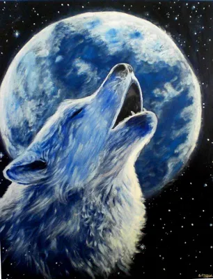 Серый Волк Воет На Луну — стоковая векторная графика и другие изображения  на тему Волк - Волк, Вой, Луна - iStock