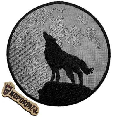 Серый Волк Воет На Луну — стоковая векторная графика и другие изображения  на тему Волк - Волк, Луна, Вой - iStock