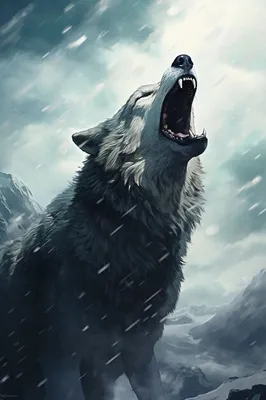 Тату волк воет на луну (ФОТО) - trendymode.ru