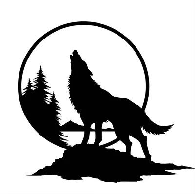Тату волк и Луна (46 фото) — Gorodprizrak