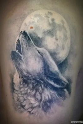 Волк воющий на луну новый без подставки 677.1 – фигурка-сувенир из янтаря и  латуни, купить оптом