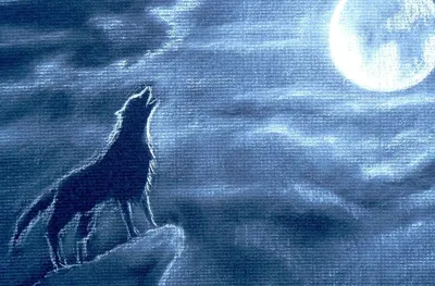 How to Draw a Wolf Howling at the Moon (Ehedov Elnur) - YouTube