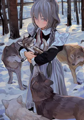 Одинокий волк | Anime Art{RUS} Amino