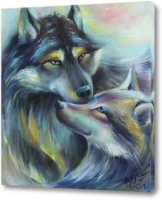 Волки In Love — стоковые фотографии и другие картинки Волк - Волк, Два  животных, Белый фон - iStock