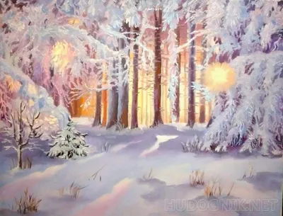 Рисунок Волшебная зима №284783 - «Зимняя сказка» (03.02.2022 - 09:07)