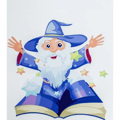 Волшебник с волшебным штатом Изображение старого волшебника нося шляпу с  бородой в хламиде держа ручку с Иллюстрация вектора - иллюстрации  насчитывающей рука, икона: 136571761