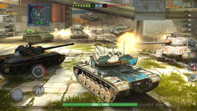 World of Tanks Blitz—a mobile tank shooter for iOS and Android devices