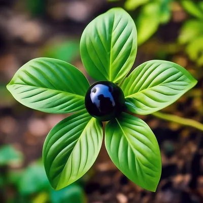 Вороний глаз: сохраним редкий цветок в природе» — создано в Шедевруме