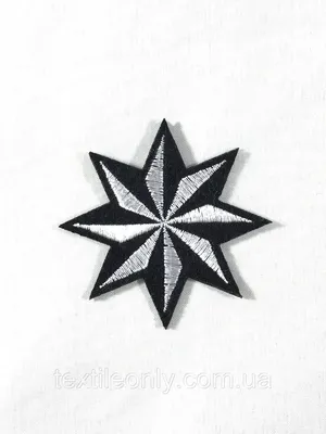 Нашивка воровская звезда 55х60 мм (ID#1154426645), цена: 25 ₴, купить на  Prom.ua