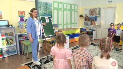О работе в детском саду рассказали воспитатель Ольга Суботкевич и помощник  воспитателя Елена Дунаева