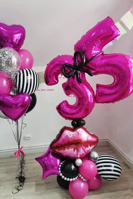 Воздушные шары для влюбленных Страстный поцелуй купить в Москве по цене  4479₽ | Арт. 102-251