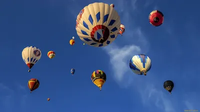Скачать 1920x1080 воздушные шары, аэростаты, горы, полет, турция обои,  картинки full hd, hdtv, fhd, 1080p