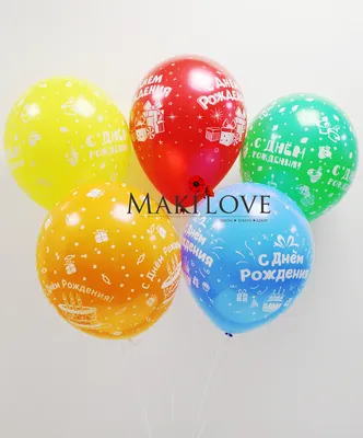 Гирлянда из воздушных шаров \"С днём рождения\", Party, в ассортименте -  купить в интернет-магазине Fix Price в г. Москва по цене 149 ₽