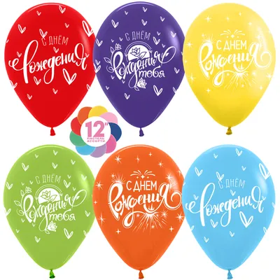Воздушные шары С Днём Рождения Пожелания в Барнауле