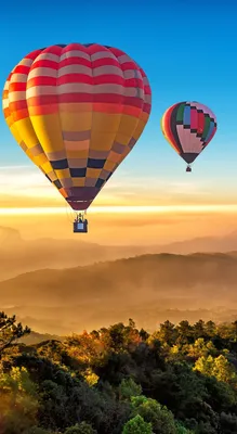HD обои / HD Wallpaper | Sıcak hava balonları, Resim, Manzara