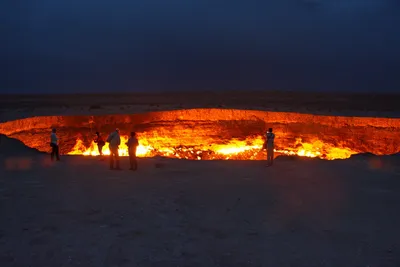 Врата ада в Туркменистане — легендарная Дарваза | Smapse