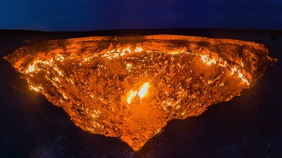 Газовый кратер Дарваза – Врата Ада