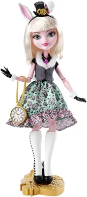 Эвер Афтер Хай кукла Банни Бланк серия Базовые куклы - Она может  превратится в кролика! Познакомьтесь – новая ученица Школы Долго и  Счастливо Банни Бланк. Эта жгучая блондинка имеет сногсшибательный внешний  вид