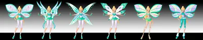 Winx Club (wow) - All Full Transformations up to Onyrix in Split Screen -  YouTube