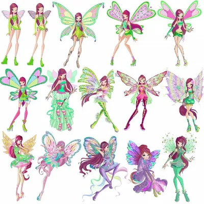 Трансформации WINX CLUB | Hamato Al - мой личный блог | Дзен