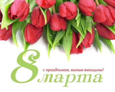 Поздравляем всех женщин с праздником весны 8 марта!