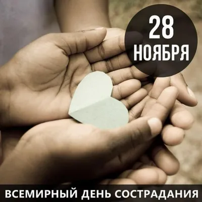 Трепетные поздравления во Всемирный день сострадания в открытках и стихах  28 ноября