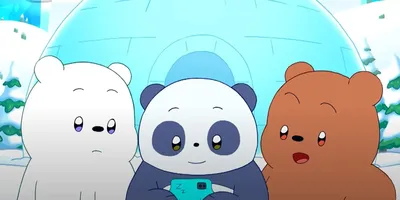 1-я Наклейка 3D наклейки на телефон Вся правда о медведях