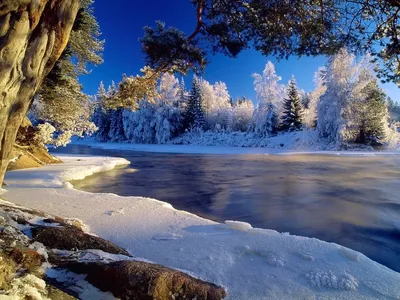 Удивительный ландшафт зимы снегом и небом Стоковое Фото - изображение  насчитывающей сценарно, холодно: 208838494