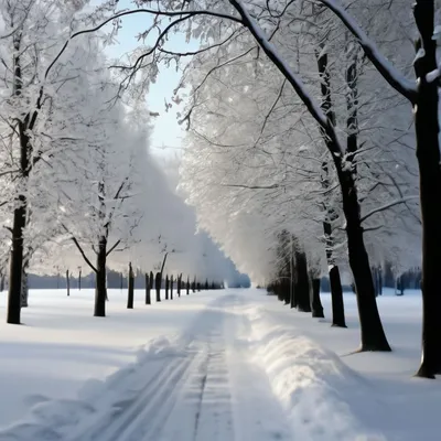 Красивые зимние пейзажи с птицами высокого разрешения - картинки и фото  poknok.art