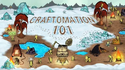 Автоматизация, терраформирование и роботы - сегодня начинается открытый  игровой тест Craftomation 101
