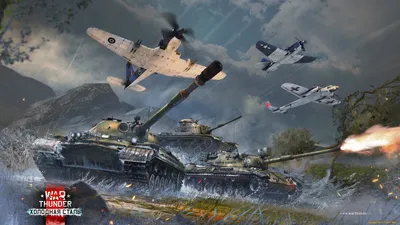 Download wallpaper 2560x1024 war thunder, video game, military, tanks,  aircrafts, dual wide 21:9 2560x1024 hd background, 521