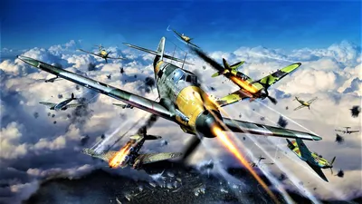 Картинки игры, war thunder, самолеты - обои 1280x1024, картинка №267188