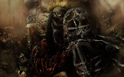 Photo Warhammer 40000 warrior Fantasy vdeo game