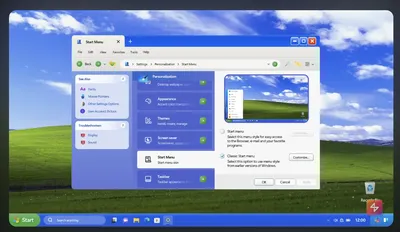 I redesigned the Windows XP wallpaper for Windows 11 - YouTube